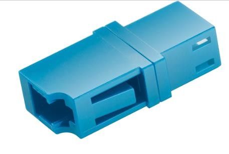 Plastic Body Lc Apc Adapter , Lc Pc Adapter Lightweight Yet Durable Solution