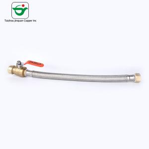 Quality 18 Inch SS Flexible Pipe With Ball Valve wholesale