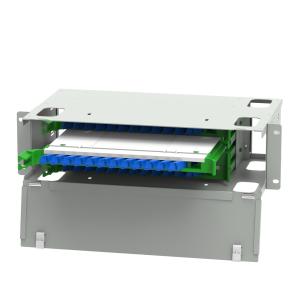 Quality E2000 Type 48 PortS Optic Fiber Patch Panel for WHTIE Sub Optic Distribution Frame wholesale