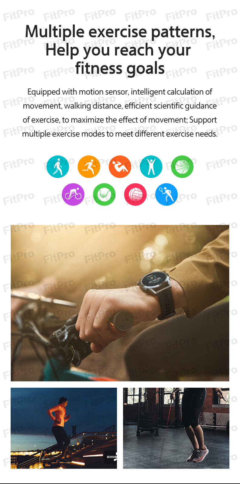 Black Fitness Tracker Device Ip67 Smartwatch For Swimming And Cycling