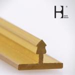 Brass Sanitary Parts Copper T Shape Slot Framing Supplier China