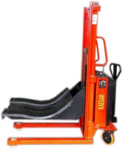 Quality 350kg Manual Oil Drum Lifter Stacker Ergonomic Design wholesale