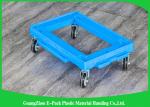 Customized Pallet Plastic Moving Dolly100 - 150KG Capacity 612 * 412 * 145mm