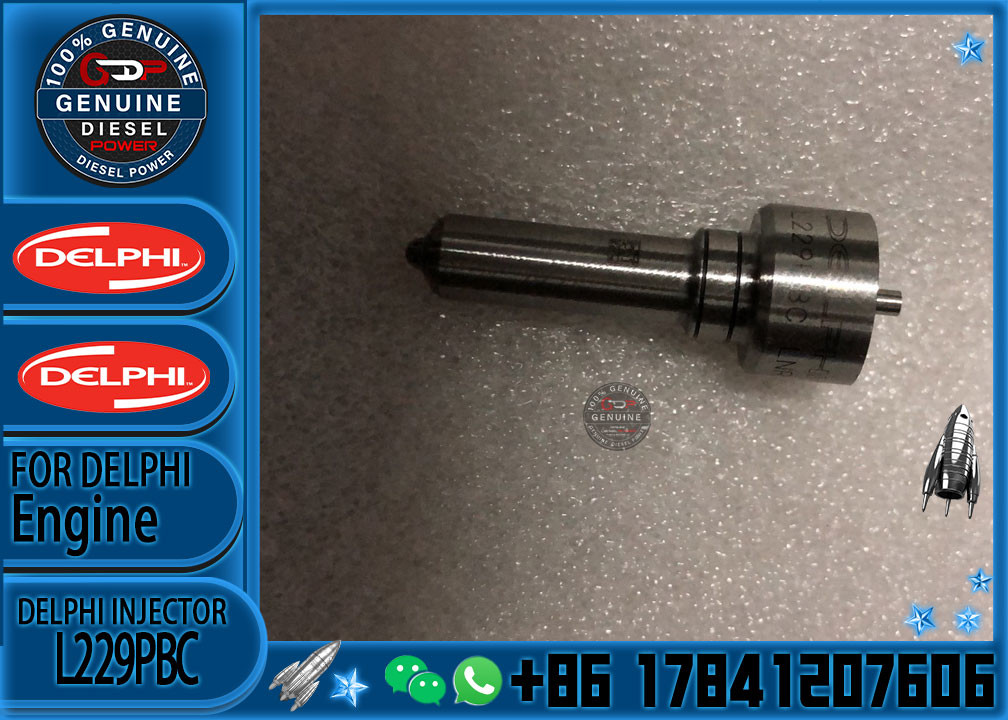 COMMON RAIL INJECTOR NOZZLE L229PBC FOR EUI E1 INJECTOR BEBE4C08001,3829087,3803637