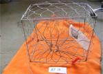Hand Made Stainless Steel Mesh Bag , Flexible Wire Mesh Security Bags