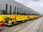 3 Axles 80-100tons 45cbm Rear Dumper Trailer Dump Tipper Semi Trailer in High