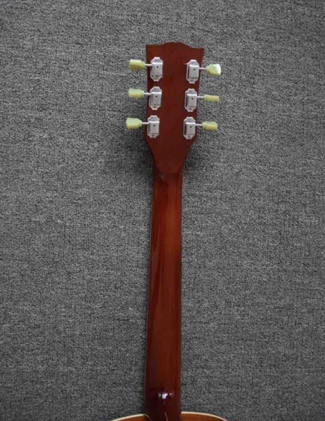 Custom Shop John Lennon J160e Natural Acoustic Guitar with customize logo on headstock is available free shipping cost