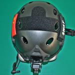 RoboCop Style 5m Smart Temperature Measuring Helmet