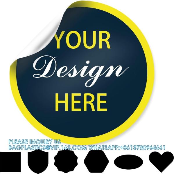 Custom Vinyl Stickers For Business Logo, Personalized Stickers Labels With Image