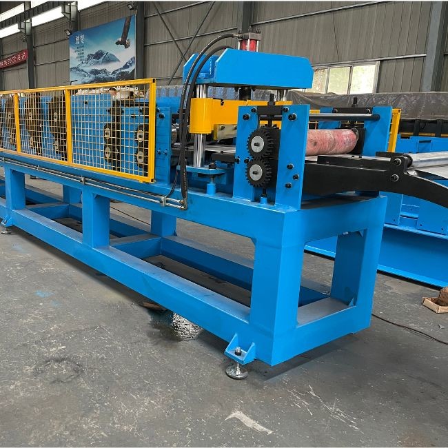 Gutter Downspout Pipe Gutter Elbow Roll Forming Machine With Fine Steel Rollers