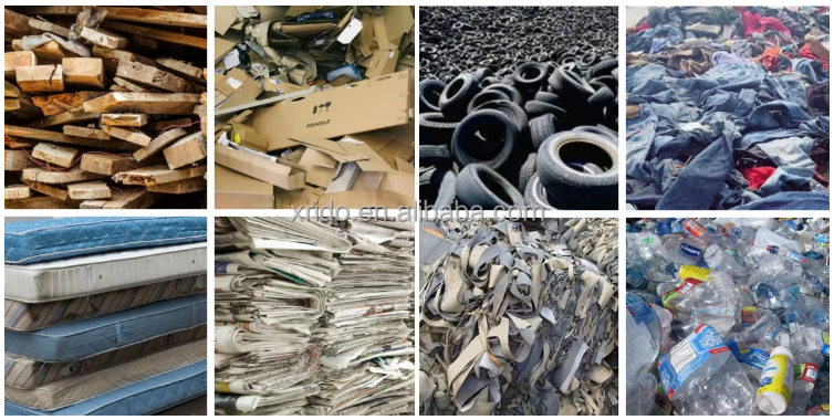 Shredding Recycling Metal Shredder 300Kg/H-22000Kg/H Industrial Steel Shredder