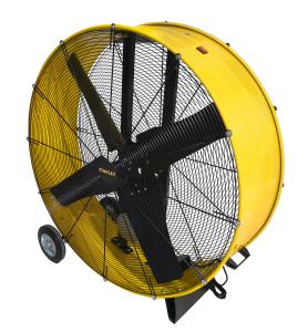 Quality Powerful 120v Voltage Industrial Floor Fan Rolling Drum Fan 60hz Frequency wholesale