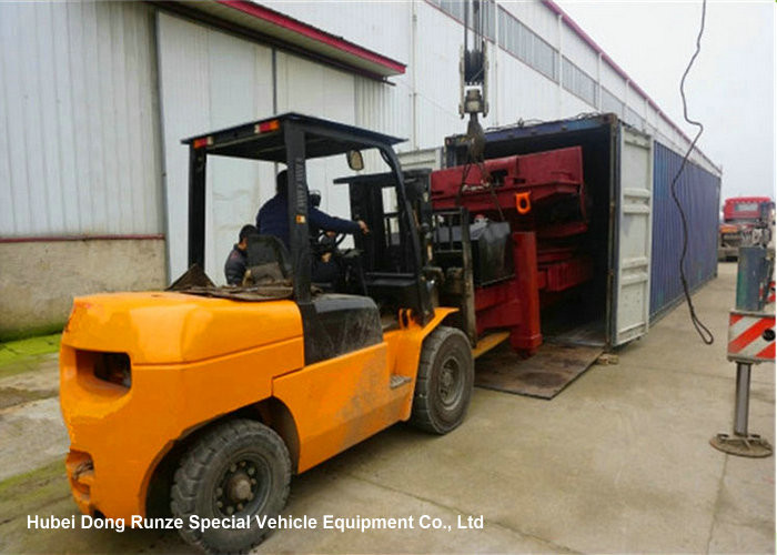 40 Ton 360 Degree Rotary Recovery Truck Body / Steel Wrecker Towing Body