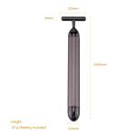 Beauty Bar 6000VPM 24k Golden Pulse Facial Massager