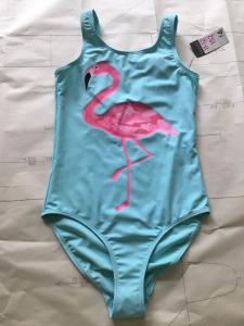 Quality Elastic Girl One Piece Swimsuit Cute Printing Swimming Suits For Teens wholesale