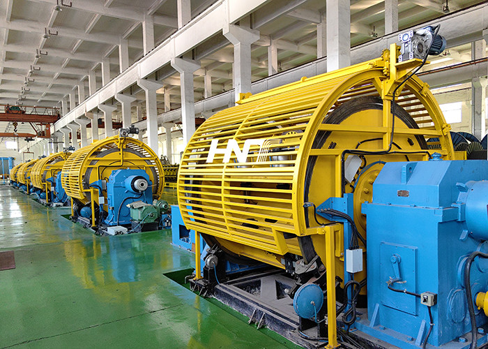 Copper Aluminum Steel Rigid Frame Stranding Machine 630/1+6+12+18