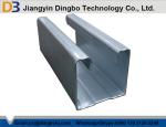 Galvanized Sheet Metal Forming Machine , Garage Roller Shutter Door Forming