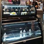 650L R134a Vertical Air Curtain Merchandiser Combo Refrigerated Display