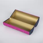 High End Rigid Magnetic Gift Box 165mmX70mm Food Bottle Gift Tube For Biscuits