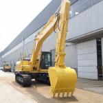 HE210 Heavy Earth Moving Machinery 21 Ton Excavator With Closed Cabin / Air