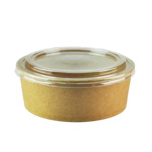 Quality 860ml Cardboard Paper Bowl Salad Bowl Single Small Paper Soup Bowls wholesale