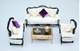 European style model sofa-European scale sofa,model furnitures,architectural