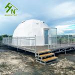 Area 28sqm Outdoor Dome Tent Hotel Geodesic Dome Tent For Sale