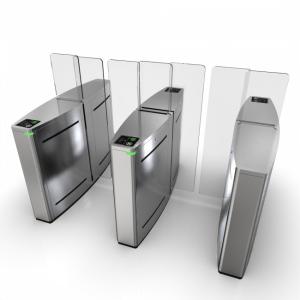 Quality SUS304 Stainless Steel Sliding Turnstile For Theaters / Office Buildings / Factories wholesale