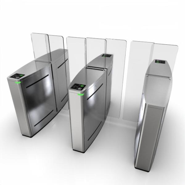 SUS304 Stainless Steel Sliding Turnstile For Theaters / Office Buildings /