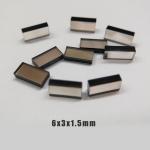 Mono Crystal CVD Lab Created Diamonds 6x3x1.5mm Mechanical Grade For Cutting