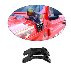 Quality 4x4 Offroad Exterior Accessories Aluminum Alloy Car Light Bracket For Jeep Wrangler JL wholesale