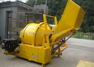 Quality JZR500A Diesel Concrete Mixer with Hydraulic Tipping Hopper 800L wholesale