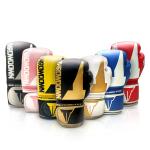 Antibacterial Professional Boxing Gears Gold Plain Pu Leather Training Boxing