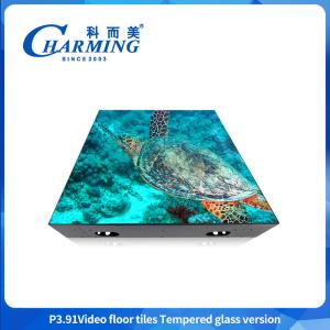 Quality Glass Dance Floor Tempered P3.91 Glass Dance Floor Rapid Housing Maintenance wholesale