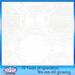 Hotel Wall/Ceiling Improvement Acoustical PVC Gypsum Ceiling Tiles 7mm-15mm