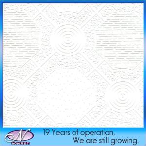 Quality Hotel Wall/Ceiling Improvement Acoustical PVC Gypsum Ceiling Tiles 7mm-15mm Thickness wholesale