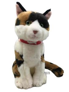 Quality Grey And White Cat Stuffed Animal Plush Toys Soft Fabric Valentine'S Day Gift wholesale