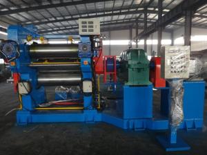 Quality 22 Inch Two Roll Mixing Mill 90Kw Rubber Kneading Machine wholesale