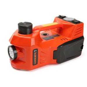 Quality 12V Hydraulic Jack Electric Pump , 3 Ton Long Ram Jack With Warning Light wholesale
