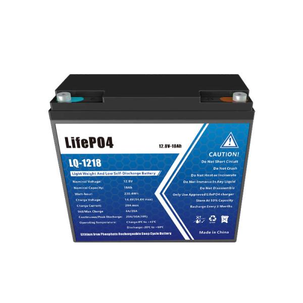 12v18ah Over-discharge Protection Lifepo4 Rechargeable Battery by ACEday