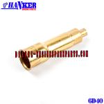 Copper Mitsubishi Fuso Fuel Injector Sleeve 6D40 ME120079