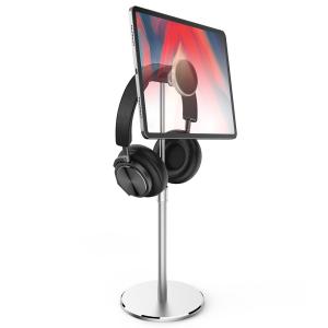 Quality 12.9inch 180deg Aluminum Alloy Headphone Tablet Stand Magnetic wholesale