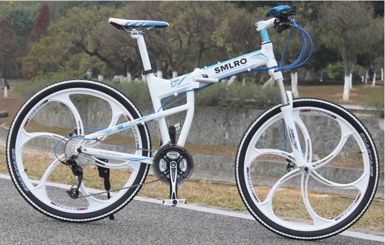 Full Suspension Aluminum Folding Mountain Bike
