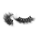 Real Siberian 6D Vegan Cruelty Free Eyelashes , 25mm Dramatic Lashes
