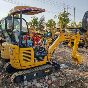 Quality Komatsu pc18MR used mini excavators 1.8ton original japan wholesale