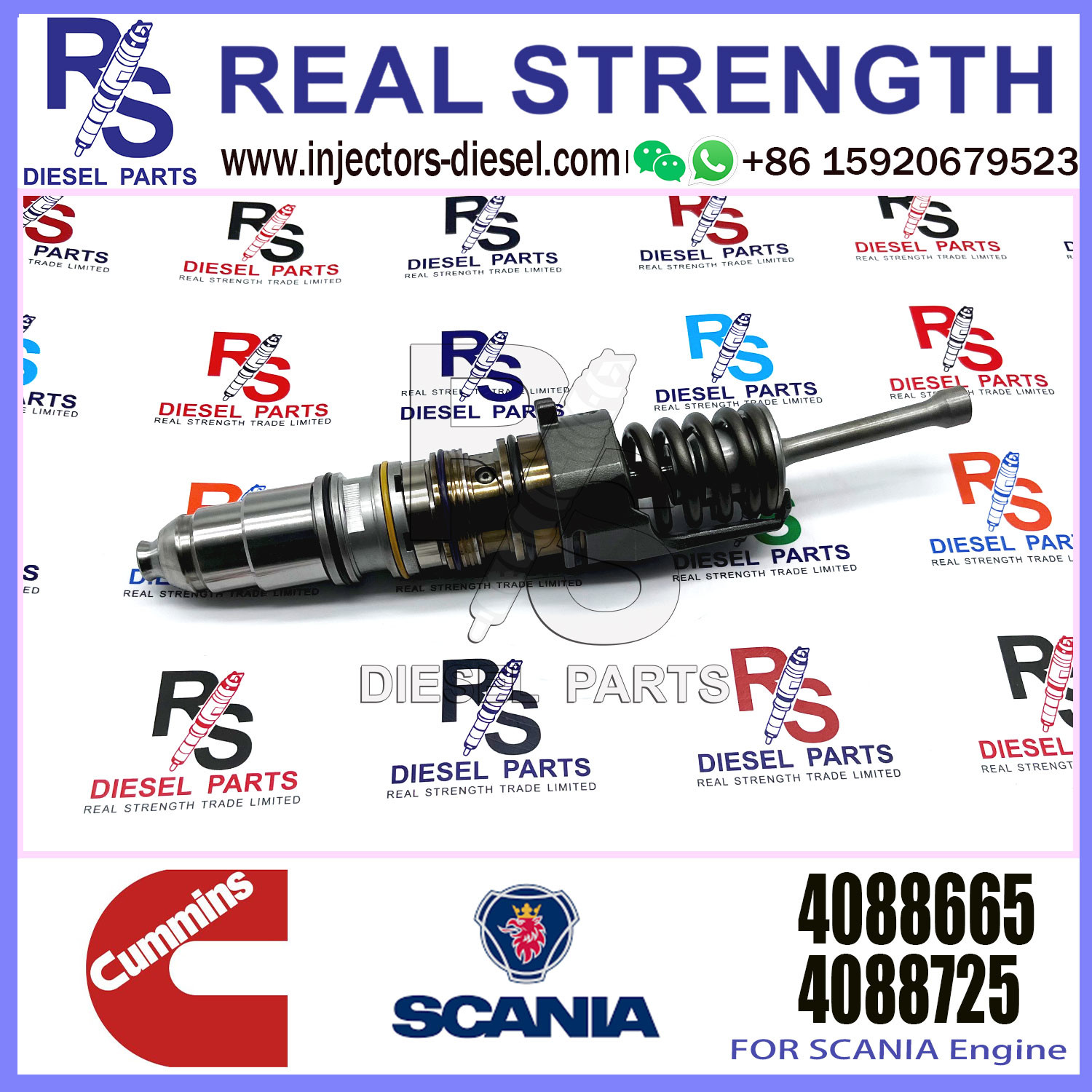 Fuel Injector 4088660 4088665 1846351 1846350 4954648 579261 4088327 4062569 For Qsx15 Isx15