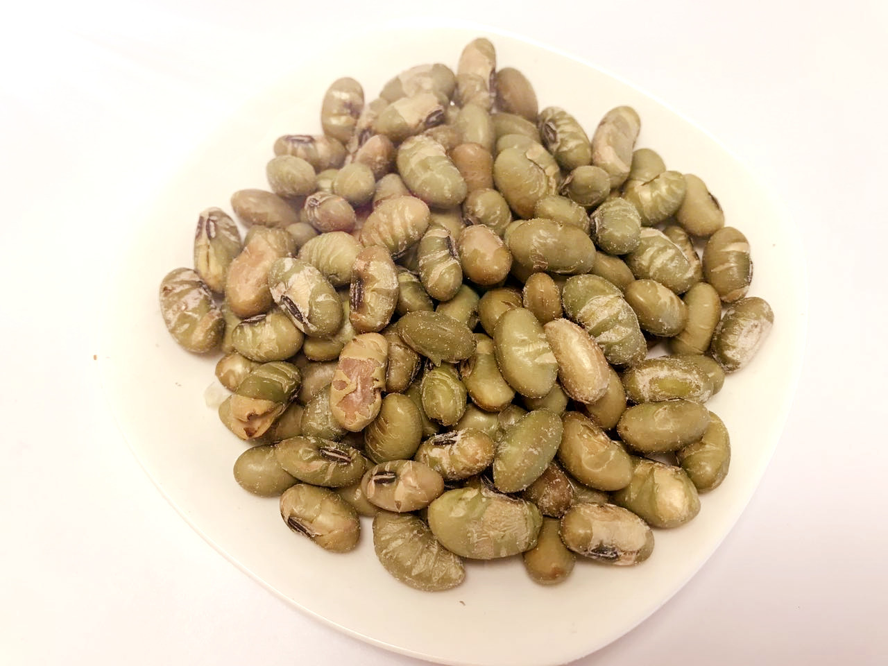 Natural Salted Roasted Edamame / Green Been Healthy Snacks With Kosher / Halal / BRC