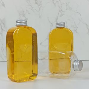 Quality 400ml PLA Flat Water Bottles With Caps Clear Beverages wholesale