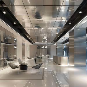 Quality Stainless Steel Chrome Color 1 Gang Blank Panel OEM wholesale