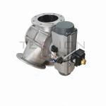 Industrial Electric 3 Way Gravity Diverter Flap Valve For Chemical Industry